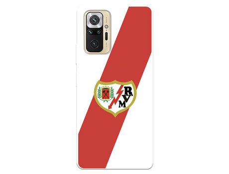 Funda para Xiaomi Redmi Note 10 Pro del Rayo Vallecano Escudo - Licencia Oficial Rayo Vallecano