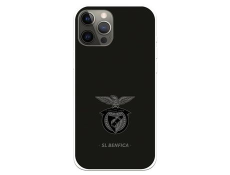 Funda para iPhone 12 Pro Max del Escudo Fondo Negro - Licencia Oficial Benfica