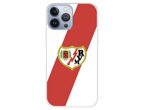 Funda para iPhone 13 Pro Max del Rayo Vallecano Escudo - Licencia Oficial Rayo Vallecano