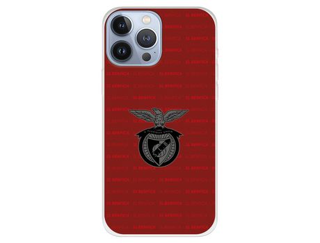 Funda para iPhone 13 Pro Max del Escudo Fondo Granate - Licencia Oficial Benfica