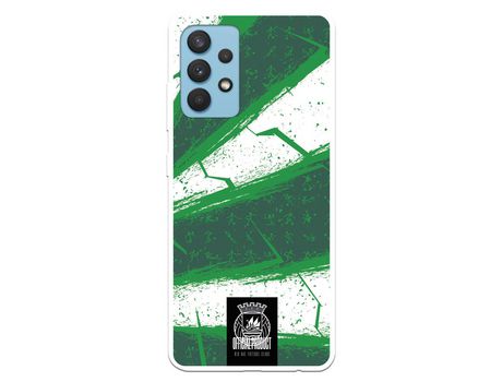 Funda para Samsung Galaxy A32 4G del Rio Ave FCVerdes y Blancas - Licencia Oficial Rio Ave FC