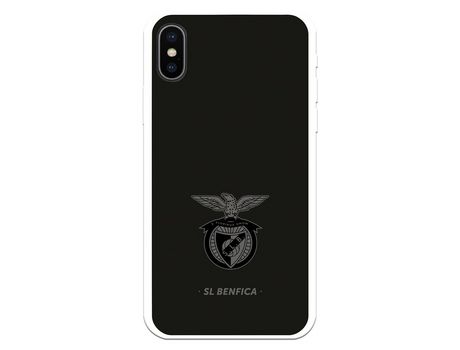 Funda para iPhone X del Escudo Fondo Negro - Licencia Oficial Benfica