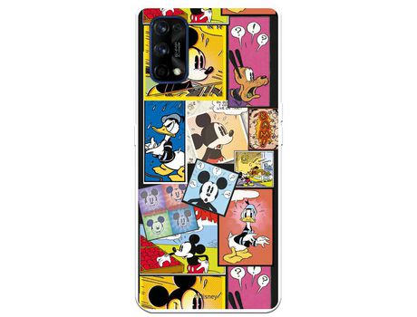Funda para Realme 7 Pro Oficial de Disney Mickey Comic - Clássicos Disney