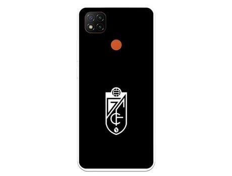 Funda para Xiaomi Redmi 9C del Granada CF Escudo Fondo Negro Escudo Fondo Negro - Licencia Oficial Granada CF
