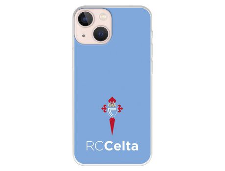 Funda para iPhone 13 Mini del Celta Escudo Fondo Azul - Licencia Oficial RC Celta