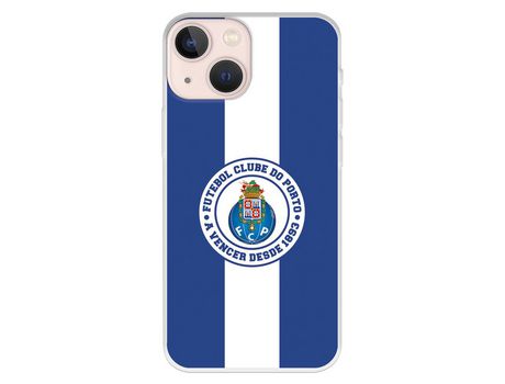 Funda para iPhone 13 Mini del Futebol Club Oporto Escudo Rayas Azul y blanco - Licencia Oficial Futebol Club Oporto