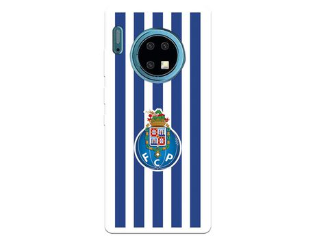 Funda para Huawei Mate 30 Pro del Futebol Club Oporto Escudo Rayas - Licencia Oficial Futebol Club Oporto