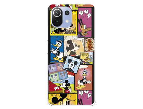 Funda para Xiaomi Mi 11 Lite Oficial de Disney Mickey Comic - Clássicos Disney