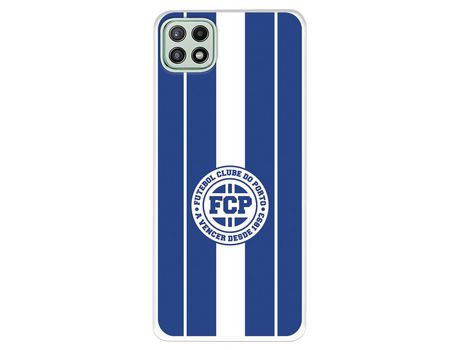 Funda para Samsung Galaxy A22 5G del Futebol Club Oporto Escudo Azul - Licencia Oficial Futebol Club Oporto