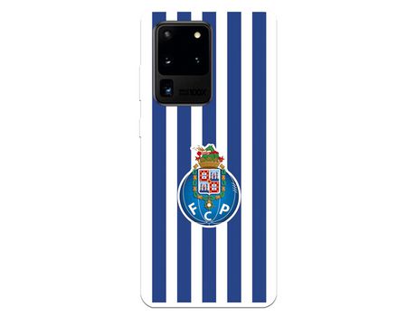 Funda para Samsung Galaxy S20 Ultra del Futebol Club Oporto Escudo Rayas - Licencia Oficial Futebol Club Oporto