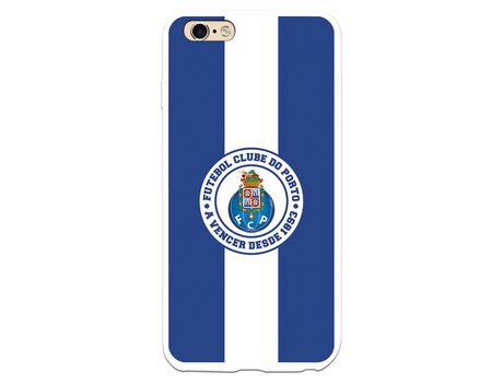 Funda para iPhone 6 Plus del Futebol Club Oporto Escudo Rayas Azul y blanco - Licencia Oficial Futebol Club Oporto