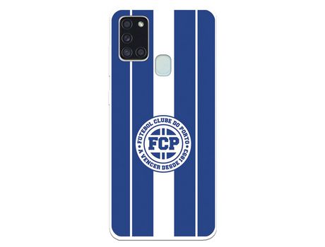 Funda para Samsung Galaxy A21s del Futebol Club Oporto Escudo Azul - Licencia Oficial Futebol Club Oporto
