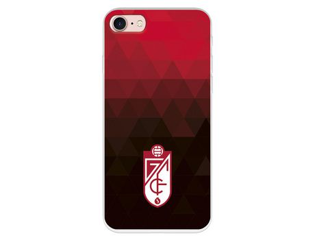 Funda para iPhone 7 del Granada CF Escudo - Fondo Rojo y Negro Escudo - Fondo Rojo y Negro - Licencia Oficial Granada CF