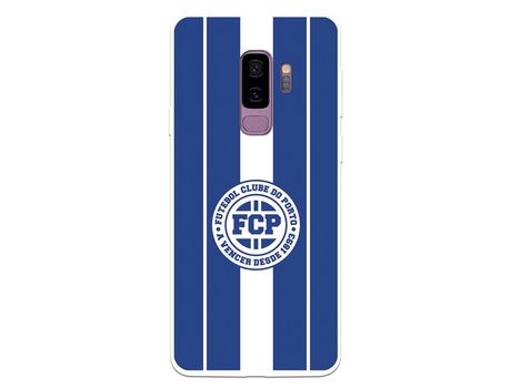 Funda para Samsung Galaxy S9 Plus del Futebol Club Oporto Escudo Azul - Licencia Oficial Futebol Club Oporto