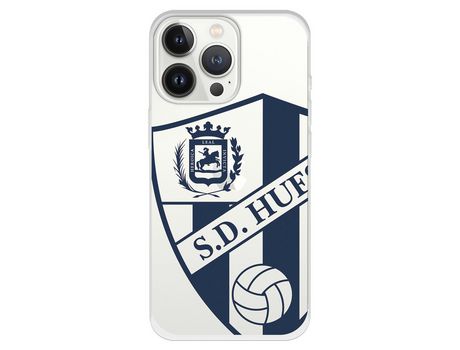 Funda para iPhone 13 Pro del Huesca Escudo Transparente - Licencia Oficial SD Huesca