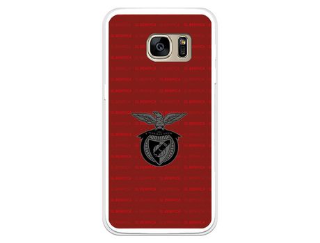 Funda para Samsung Galaxy S7 del Escudo Fondo Granate - Licencia Oficial Benfica