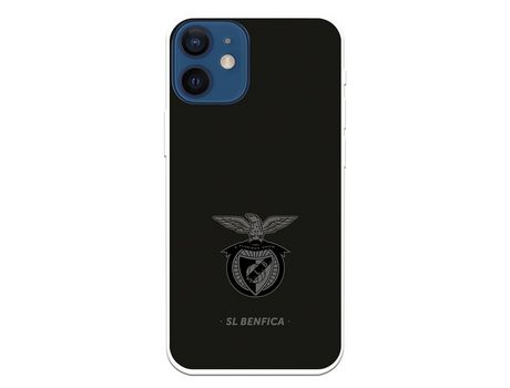 Funda para iPhone 12 Mini del Escudo Fondo Negro - Licencia Oficial Benfica