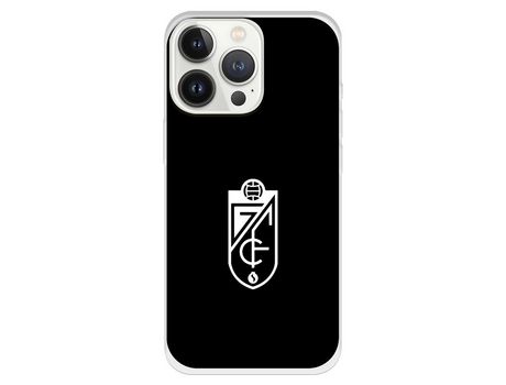 Funda para iPhone 13 Pro del Granada CF Escudo Fondo Negro Escudo Fondo Negro - Licencia Oficial Granada CF