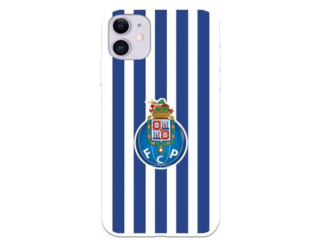 Funda para iPhone 11 del Futebol Club Oporto Escudo Rayas - Licencia Oficial Futebol Club Oporto