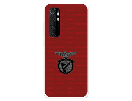 Funda para Xiaomi Mi Note 10 Lite del Escudo Fondo Granate - Licencia Oficial Benfica