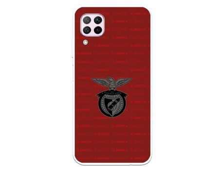 Funda para Huawei P40 Lite del Escudo Fondo Granate - Licencia Oficial Benfica