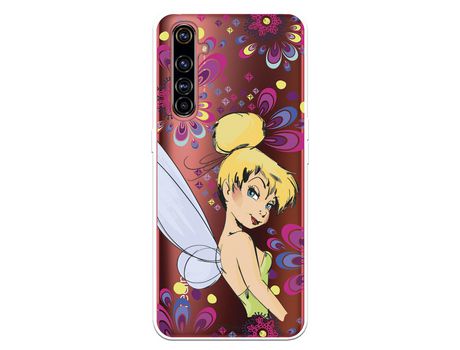 Funda para Realme X50 Pro Oficial de Disney Campanilla Flores