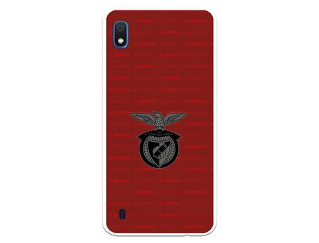 Funda para Samsung Galaxy A10 del Escudo Fondo Granate - Licencia Oficial Benfica