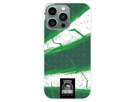Funda para iPhone 14 Pro Max del Rio Ave FCVerdes y Blancas - Licencia Oficial Rio Ave FC