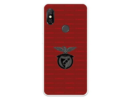 Funda para Xiaomi Mi 6 Pro del Escudo Fondo Granate - Licencia Oficial Benfica