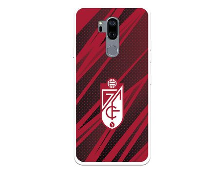 Funda para LG G7 del Granada CF Escudo -Rojas y Negras Escudo -Rojas y Negras - Licencia Oficial Granada CF