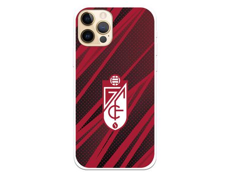 Funda para iPhone 12 del Granada CF Escudo -Rojas y Negras Escudo -Rojas y Negras - Licencia Oficial Granada CF