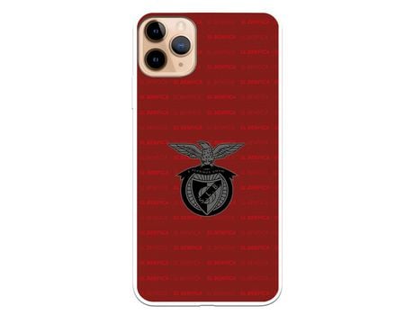 Funda para iPhone 11 Pro Max del Escudo Fondo Granate - Licencia Oficial Benfica