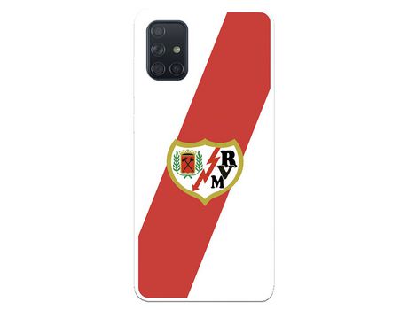 Funda para Samsung Galaxy A71 del Rayo Vallecano Escudo - Licencia Oficial Rayo Vallecano
