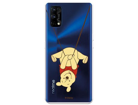 Funda para Realme 7 Pro Oficial de Disney Winnie Columpio - Winnie The Pooh