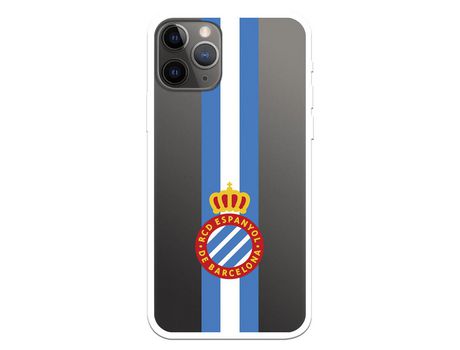 Funda para iPhone 11 Pro del RCD Espanyol Escudo Albiceleste Escudo Albiceleste - Licencia Oficial RCD Espanyol