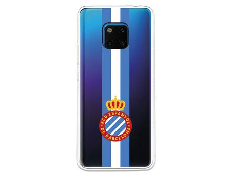 Funda para Huawei Mate 20 Pro del RCD Espanyol Escudo Albiceleste Escudo Albiceleste - Licencia Oficial RCD Espanyol