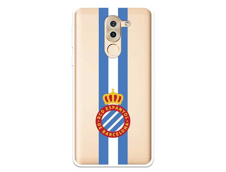 Funda para Huawei Mate 9 Lite del RCD Espanyol Escudo Albiceleste Escudo Albiceleste - Licencia Oficial RCD Espanyol