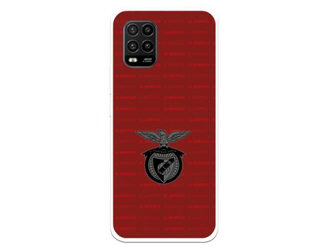 Funda para Xiaomi Mi 10 Lite del Escudo Fondo Granate - Licencia Oficial Benfica