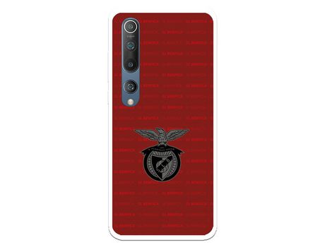 Funda para Xiaomi Mi 10 del Escudo Fondo Granate - Licencia Oficial Benfica