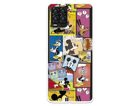 Funda para Realme 8 Oficial de Disney Mickey Comic - Clássicos Disney