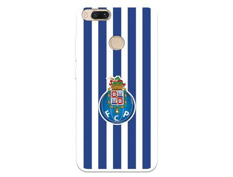 Funda para Xiaomi Mi A1 del Futebol Club Oporto Escudo Rayas - Licencia Oficial Futebol Club Oporto