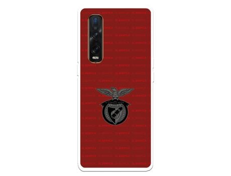 Funda para Oppo Find X2 Pro del Escudo Fondo Granate - Licencia Oficial Benfica