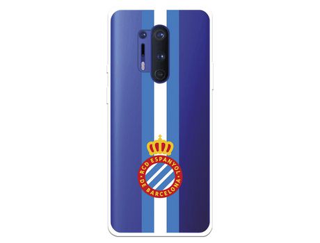 Funda para OnePlus 8 Pro del RCD Espanyol Escudo Albiceleste Escudo Albiceleste - Licencia Oficial RCD Espanyol
