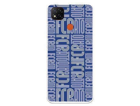 Funda para Xiaomi Redmi 9C del Futebol Club Oporto Nombre Fondo Azul - Licencia Oficial Futebol Club Oporto