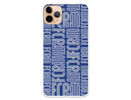 Funda para iPhone 11 Pro Max del Futebol Club Oporto Nombre Fondo Azul - Licencia Oficial Futebol Club Oporto
