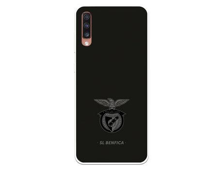 Funda para Samsung Galaxy A70 del Escudo Fondo Negro - Licencia Oficial Benfica