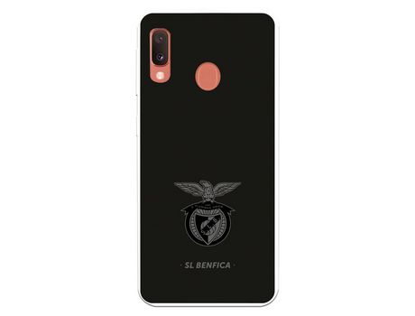Funda para Samsung Galaxy A20e del Escudo Fondo Negro - Licencia Oficial Benfica
