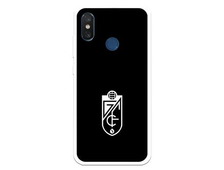 Funda para Xiaomi Mi 8 del Granada CF Escudo Fondo Negro Escudo Fondo Negro - Licencia Oficial Granada CF