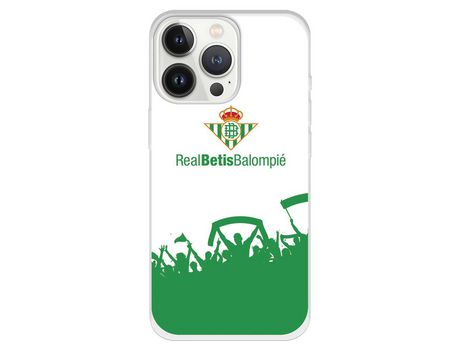 Funda para iPhone 13 Pro del Betis Fondo Hinchada - Licencia Oficial Real Betis Balompié