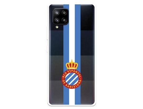 Funda para Samsung Galaxy A42 5G del RCD Espanyol Escudo Albiceleste Escudo Albiceleste - Licencia Oficial RCD Espanyol